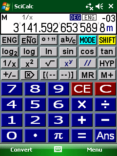 SciCalc scientific calculator
